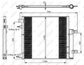 NRF Kondensator Klimaanlage Klimakondensator Klimakühler EASY FIT 350048