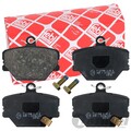FEBI BREMSBELÄGE VORNE passend für SMART 450 451 452 FORTWO Cabrio Coupe