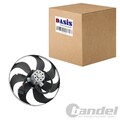 AKS DASIS KÜHLER LÜFTER 350mm 250W passend für AUDI A3 TT SEAT AROSA LEON