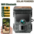 Campark Solar Wildkamera WLAN Bluetooth 4K 85MP Nachtsicht Jagdkamera TC02 DE
