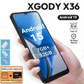 2025 Neu Smartphone Handy Android15 6,5 Zoll Ohne Vertrag 2Sim 8Core 7GB+64GB 4G