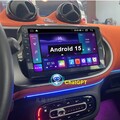 Android15 Für Mercedes Benz Smart Forfour Fortwo 453 Autoradio GPS Navi WIFI RDS