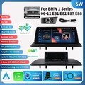 Android Screen Autoradio Carplay GPS For BMW 1 Series E81 E82 E87 10.25" 6+64GB
