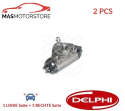 RADBREMSZYLINDER TROMMELBREMSE PAAR DELPHI LW70011 2PCS A FÜR LANCIA Y10,PRISMA