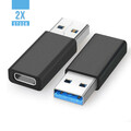 USB Adapter Stecker USB C OTG Ladeadapter Konverter USB A auf USB C Buchse 3.1