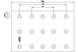 TEXTAR Bremsbelagsatz, Scheibenbremse 2361301 passend für NISSAN OPEL RENAULT