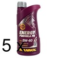 1x Mannol Energy Formula PD 5W-40 5x1 Liter