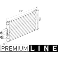 Ölkühler Automatikgetriebe Mahle CLC 74 000P für Mercedes Benz für Mercedes Benz