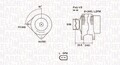 MAGNETI MARELLI Lichtmaschine Generator LiMa ohne Pfand 063731678010