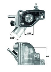 MAHLE TI 5 92 Thermostat, Kühlmittel für CHEVROLET,OPEL,SAAB,VAUXHALL