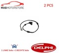 ABS SENSOR DREHZAHLFÜHLER PAAR VORNE DELPHI SS20268 2PCS I FÜR LANCIA ZETA