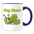 Personalisierte Geschenk Krabbel Raupe Tasse Spardose Tasse Tier Design Motiv Käfer