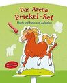 Das Arena Prickel-Set. Pferde und Ponys zum Aufstellen | Buch | Zustand gut