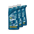 3 Liter (3x1) MANNOL 4-Takt Agro 7203 SAE 30 API SL Motoröl für Gartengeräte 