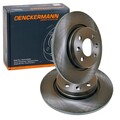 2x DENCKERMANN BREMSSCHEIBEN 259mm VOLL VORNE passend für DACIA LOGAN SANDERO RE
