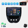 Für Peugeot 107 CitroenC1 Toyota Aygo 32G Android Autoradio CarPlay Kam Navi