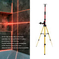 Multi Baustativ Stativ Laser 114-388cm für Rotationslaser, Gewinde: 1/4" 5/8"