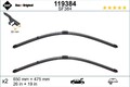SWF Wischblatt Scheibenwischer DAS ORIGINAL SET 119384 für FORD FOCUS MAX 650