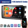 2+64G Carplay Android 13 Autoradio GPS Nav RDS WIFI Für Smart Fortwo 451 2005-10