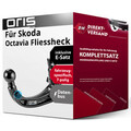 Für Octavia Fliessheck IV Typ NX3 Anhängerkupplung abnehmbar + E-Satz 7pol AHK