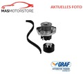 ZAHNRIEMEN-SATZ KIT SET + WASSERPUMPE GRAF KP1030-1 P FÜR ABARTH 500 595 695