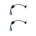 2x Maxgear 20-0276 Sensor Raddrehzahl Hinten für Opel Antara Chevrolet Captiva