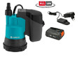 GARDENA AKKU TAUCHPUMPE 2000/2 18V P4A 14600-61 READY-TO-USE