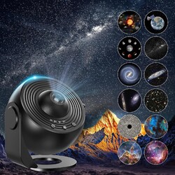 NEU! LED Sternenhimmel Projektor Lampe Galaxy Nebula Starry Erde Mond Nachtlicht
