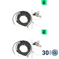 2x Sensor für Raddrehzahl OPTIMAL 06-S254 2 Sensor Raddrehzahl für Land rover