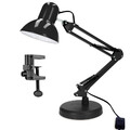 Mit CLIP Tischleuchte Retro Schreibtischlampe Arbeitslampe Gelenkarm Leselampe