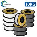 Kingroon 10KG PLA 1.75 mm 3D Drucker Filament Bündel 10 Rolle 5KG Weiß 5KG Grau