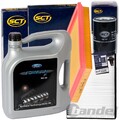 FILTERSET INSPEKTIONSKIT + OE FORD 5W-30 ÖL passend für FORD FIESTA 5 FUSION