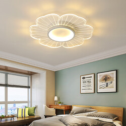 30W Modern LED Deckenleuchte Dimmbar Wohnzimmer Deckenlampe mit Fernbedienung DE