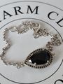 Thomas Sabo Armband Armkettchen Maharani schwarz Onyx Zirkonia Sterlingsilber