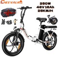 CHEEVALRY C16 20 Zoll Elektrofahrrad 48V 16AH klappbar City Ebike Herren/Damen