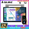 13.1" DAB 64G CarPlay Android14 Autoradio Für Toyota Corolla Verso 2004-2008 GPS