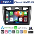 DAB+ Autoradio Android13 Carplay Für Ford Fiesta MK5 VI 2002-08 32G GPS Nav WIFI