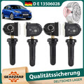 4X RDKS Für Opel Astra K Astra J Corsa D Reifendrucksensor TPMS Sensor 13506028