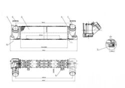 Ladeluftkühler für BMW 1er F20 F21 2er F23 F22 F87 3er F30 F80 F34 F31