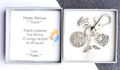 Personalisierter 50. Geburtstag Lucky Sixpence Charm Neuheit Schlüsselring - Geschenk für sie