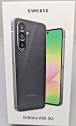 Samsung Galaxy A56 5G 128GB Awesome Graphite Smartphone - Neu - SOP 2095 S3