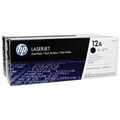 HP 12A Dual Pack - Tonerpatrone - 2 x Schwarz # Q2612AD