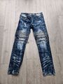 Kosmo Lupo - Jeans - Size 30 - guter Zustand - cooler Look mit Reißverschlüssen
