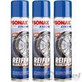 3x 400ml SONAX XTREME REIFENGLANZSPRAY REIFENPFLEGE REIFENGLANZ WET LOOK