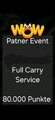 Mo Go - 8.7.2025 AQUA Partner Event Volle 80.000 PUNKTE Carry !!!