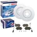 BOSCH BREMSSCHEIBEN 330mm + BELÄGE HINTEN passend für Audi A8 D4
