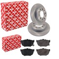 FEBI BREMSSCHEIBEN 258mm + BELÄGE HINTEN passend für Hyundai Coupe GK