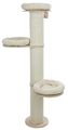 Katzen Kratzbaum Kratzsäule Kratzstamm Dolomit Tower Kerbl Kissen beige 187 cm