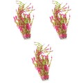  3 PCS Künstliche Wasserpflanzen Aquarienpflanzen Aquariumdekorationen
