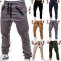 Herren Cargo Hose Outdoor Schlupfhose leichter Stoff Trekking Casual Freizeit